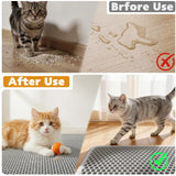 Double Layer Cat Litter Mat (Non-Slip Big Filter Mat)