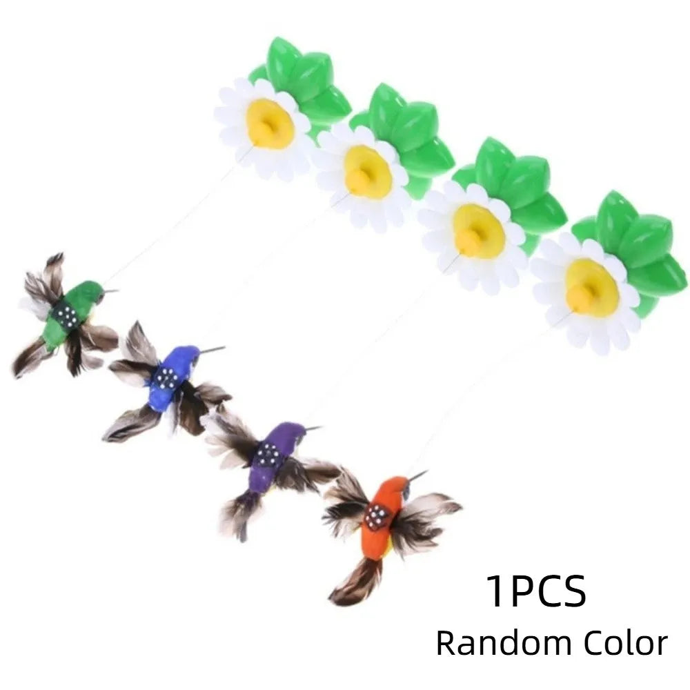 Electric Rotating Hummingbird Cat Toy — Automatic Shake & Fly Motion