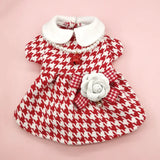 Tweed Dress Jacket for Small Dogs (Christmas Winter Clothes)
