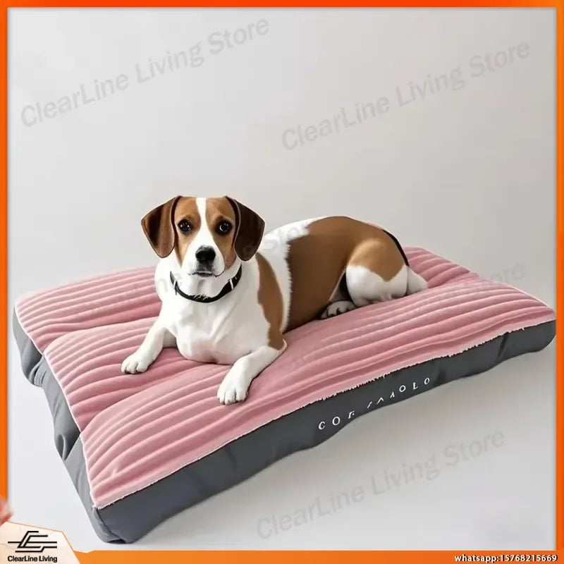 Corduroy Orthopedic Dog Bed for Large Dogs