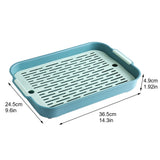 Rabbit Litter Tray with Removable Grate — Corner Toilet Box