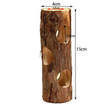Natural Wood Grinding Chew Toy — Teeth Care for Hamsters & Rabbits