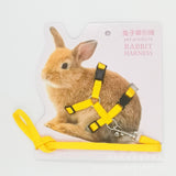 Soft Rabbit Harness & Leash Set — Adjustable Traction Rope with Bell