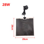 Adjustable Graphene Reptile Heat Mat — 10-Level Thermostat, 5W–45W