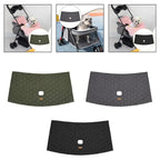 Water-Resistant Pet Stroller with Soft Cotton Pad & Edge Cover Guard — Comfortable Travel Carrier