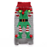 Christmas Holiday Sweater Coat for Chihuahua & Teddy Dogs