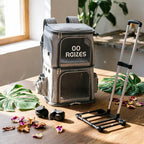 Double-Deck Breathable Pet Trolley Carrier Bag with Side Pockets & Scratch-Resistant Exterior