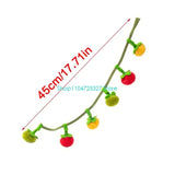 Colorful Tomato Tassel Cat Teaser Wand — Interactive Indoor Play Toy for Cats