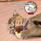 Touch-Activated Flapping Bird Cat Toy — Catnip Sandpiper Interactive Toy