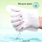 No-Rinse Pet Cleaning Wipe Gloves — Deodorizing Dry Cleaning, 6pcs