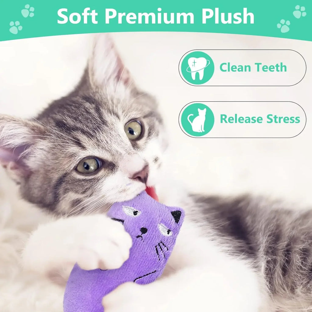 Catnip Plush Kicker Toy Set (Multipack)
