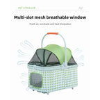 MAXFOR Luxury Washable Pet Stroller for Cats & Dogs up to 25 kg — Foldable