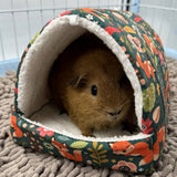 Triangular Hanging Pet Nest — Warm Plush Bed for Small Animals