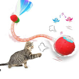 Smart Self-Rolling Ball Cat Toy — Bite-Resistant Boredom Relief