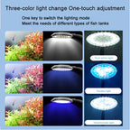 USB LED Aquarium Clip Lamp (5V, 5W/7W, Flexible Neck, Fish Tank Light)