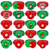 Snowman & Penguin Christmas Bowtie Bulk Pack (50 or 100 Pieces)