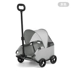 HXL Lightweight Foldable Outdoor Pet Carrier Stroller for Cats & Dogs