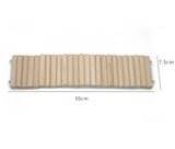 Wooden Hamster Cage Fence & Platform — Modular Climbing Accessories