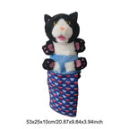 Cat & Dog Wrestling Hand Puppet Glove — Padded Interactive Play Toy