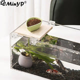 Acrylic Fish Tank Glass Clips (4pcs, 5.5–15mm, Aquarium Lid Support)