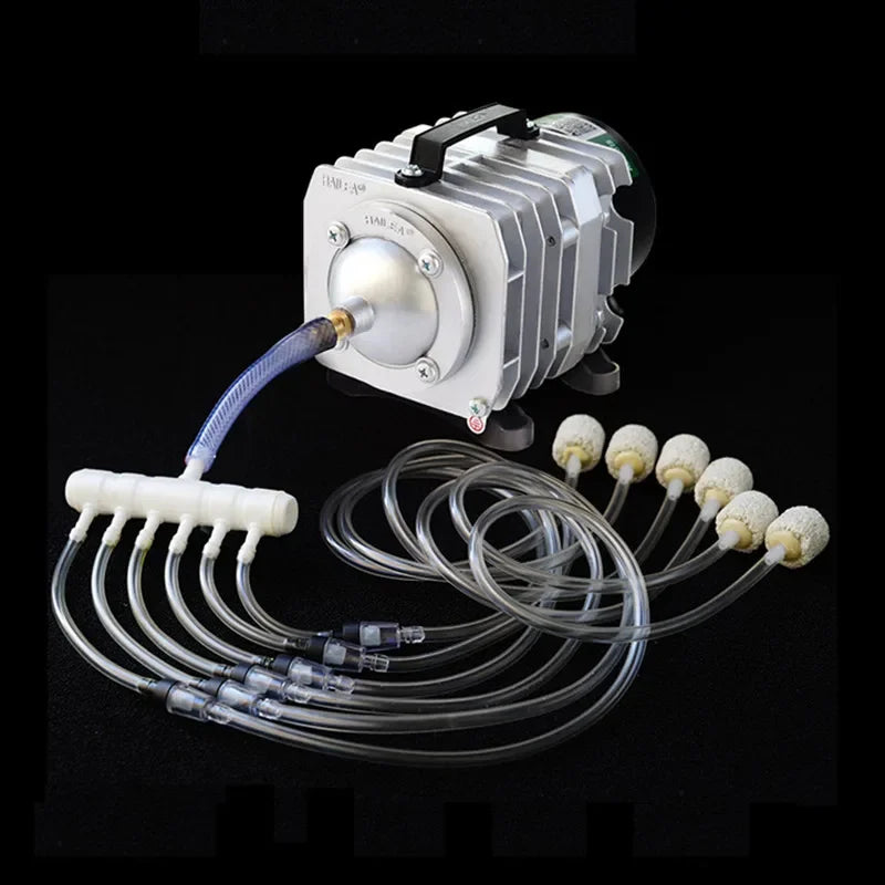 Electromagnetic Aquarium Air Pump (ACO-208/308/318, Koi Pond Aerator)