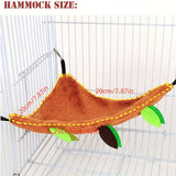 5-Piece Round Swing Hammock Set — Plush Nests for Hamsters & Rats