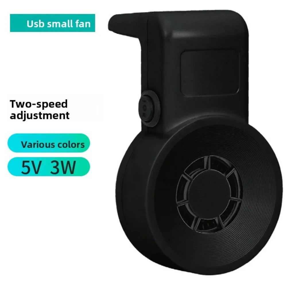 Mini USB Aquarium Cooling Fan (5V, 3W, Speed Regulation, Fish Tank Cooling)