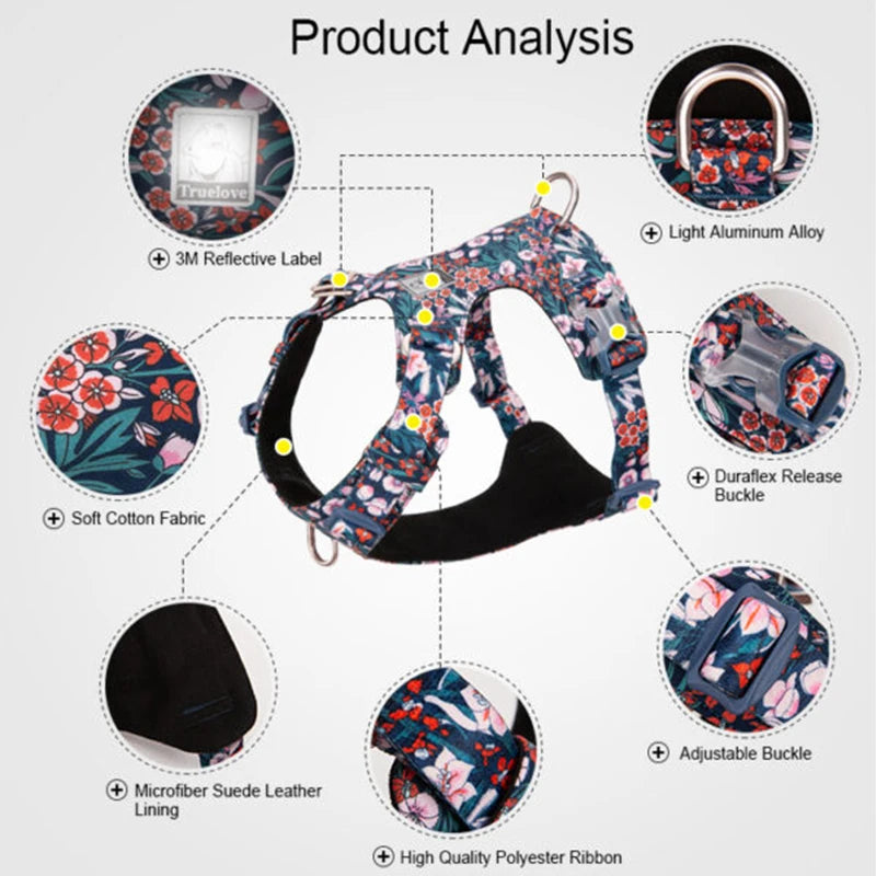 TrueLove Cotton Dog Harness