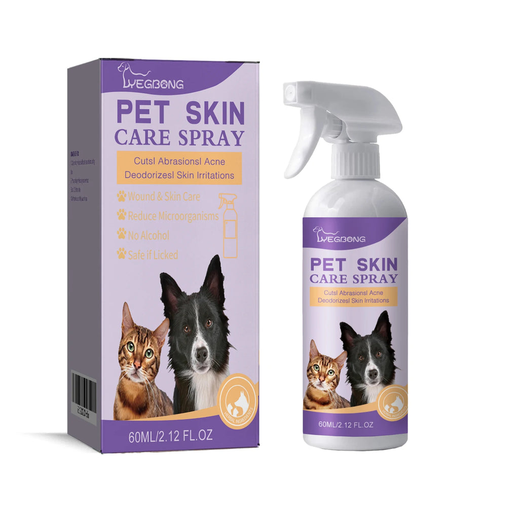 Pet Skin Relief Spray — Mite & Itch Relief for Dogs & Cats
