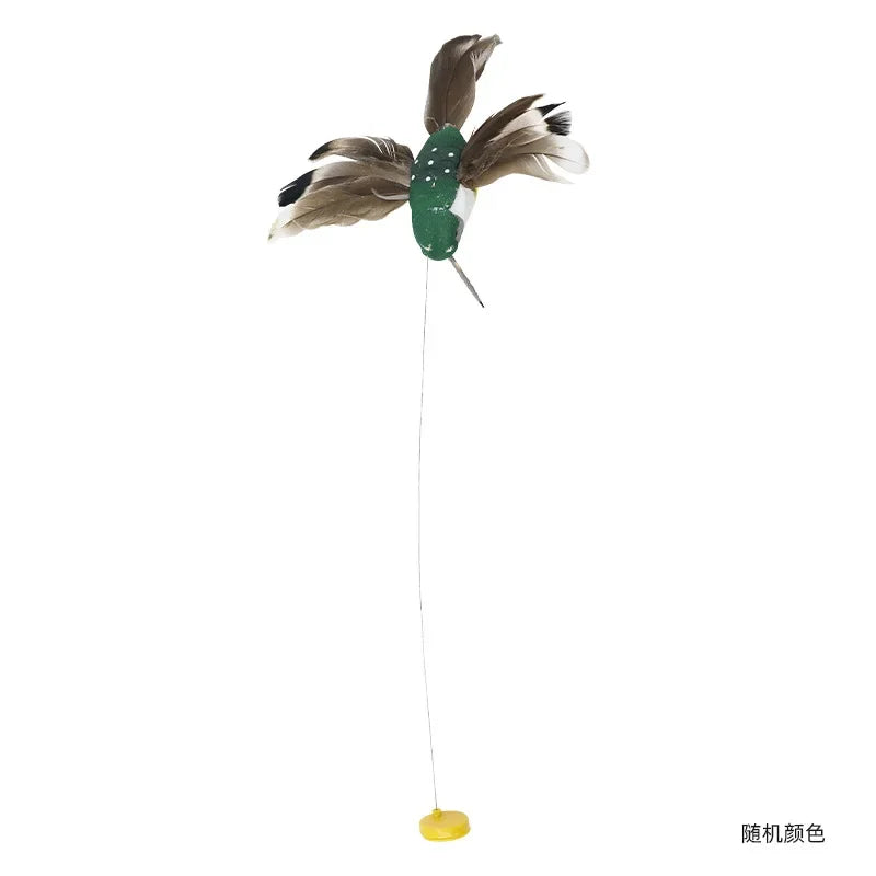 Rotating Butterfly Cat Toy