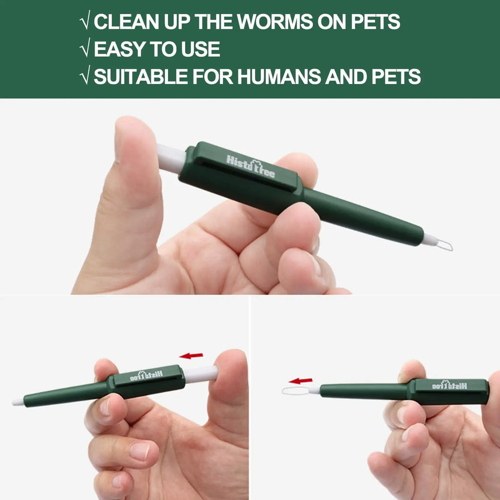 Portable Tick Remover Pen — Waterproof Tool for Dogs, Cats & Humans