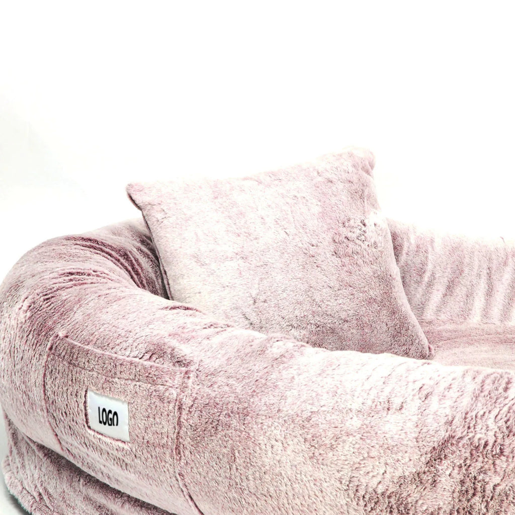 Giant Human-Size Fluffy Memory Foam Dog Bed