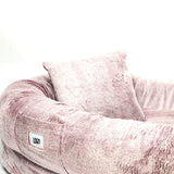 Giant Human-Size Fluffy Memory Foam Dog Bed