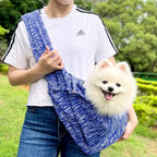 Breathable Pet Crossbody Tote Bag (Large Capacity, Pockets, Shoulder)