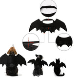 Bat Wings Costume Accessory for Dogs & Cats (Clip-On Wings)