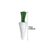Small Pet Chew Toy Set — Apple Branch & Grass for Dental Health