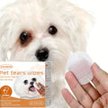 Deodorizing Pet Eye Wipes — Tear Stain Removal, 60pcs