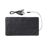 USB Pet Heating Pad — 3-Level Adjustable Warm Mat, Anti-Scratch PU Leather