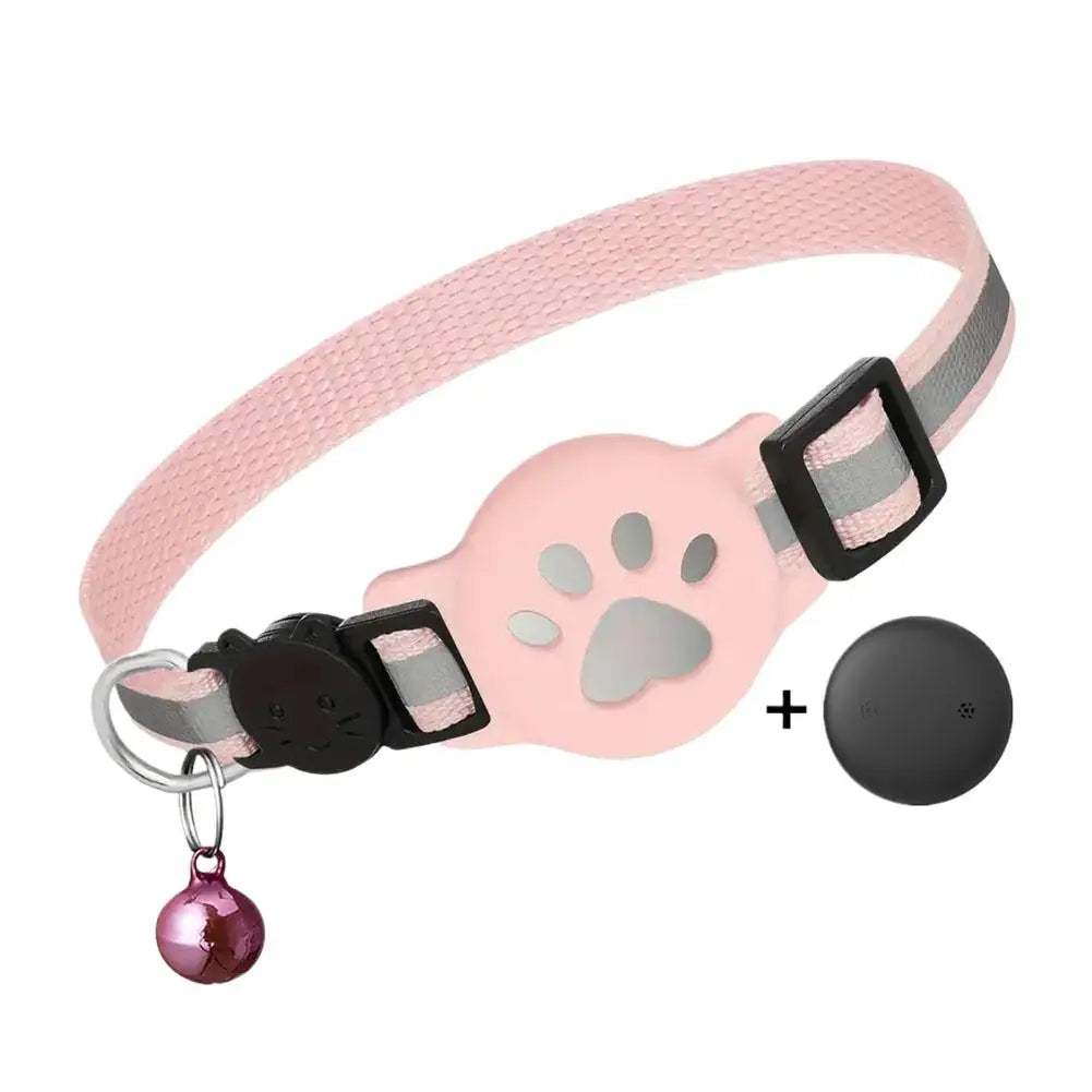 Waterproof Mini GPS Tracker Collar for Cats & Puppies - Anti-Loss Movement Alerts & Remote Locator