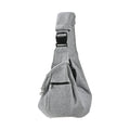 Pet Crossbody Carrier Bag with Safety Harness (Large Capacity, Hands-Free)