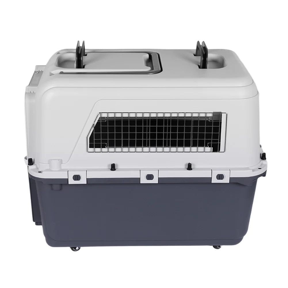 Rolling Wheeled Pet Carrier (Airline-Approved, Dog & Cat, Up to 44 lbs)