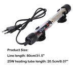 Adjustable Aquarium Heater Rod (110V–220V, Thermostat, Submersible)