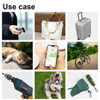 Mini Pet GPS Tracker & Smart Finder for Wallets, Keys & Kids - Apple Find My Compatible