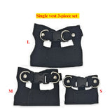 Bearded Dragon Harness & Leash Set — Adjustable Soft Leather Vest