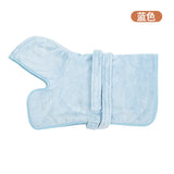 Quick-Dry Pet Bathrobe — Soft Absorbent Wrap for Dogs & Cats