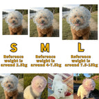 Pet Anti-Mosquito Headgear (Breathable Mesh, Adjustable, Love/Wave Pattern)