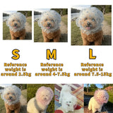 Pet Anti-Mosquito Headgear (Breathable Mesh, Adjustable, Love/Wave Pattern)