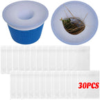 Pool & Tank Skimmer Socks (Reusable, 100 Mesh, Fine Filter)