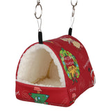 Thickened Winter Nest Bed — Insulated Cotton Nest for Hamsters & Birds