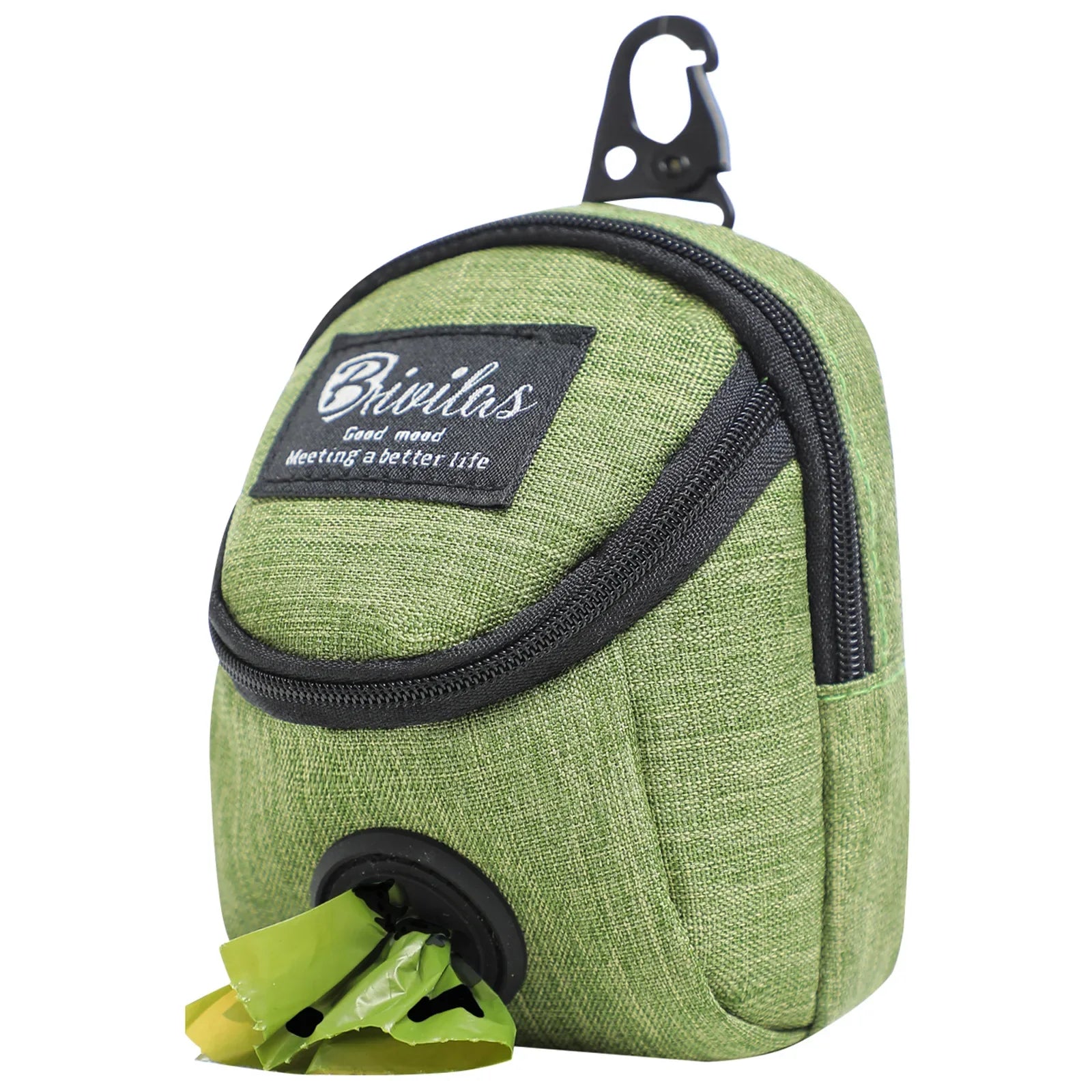 Portable Dog Walking Bag (Waste Bag Dispenser, Leash Holder, Storage Pouch)